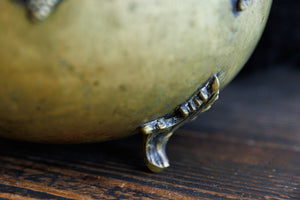 Beautiful Antique French Brass Plated Champagne Bowl