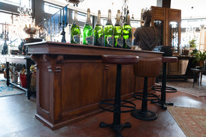 Gorgeous French 1920's Cafe'Bistro Bar Counter