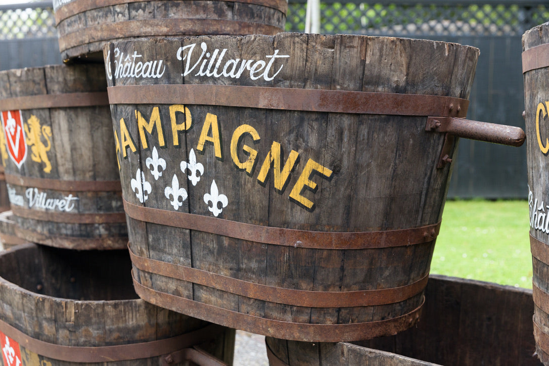 19th Century French Grape Picking Barrels ~ Champagne