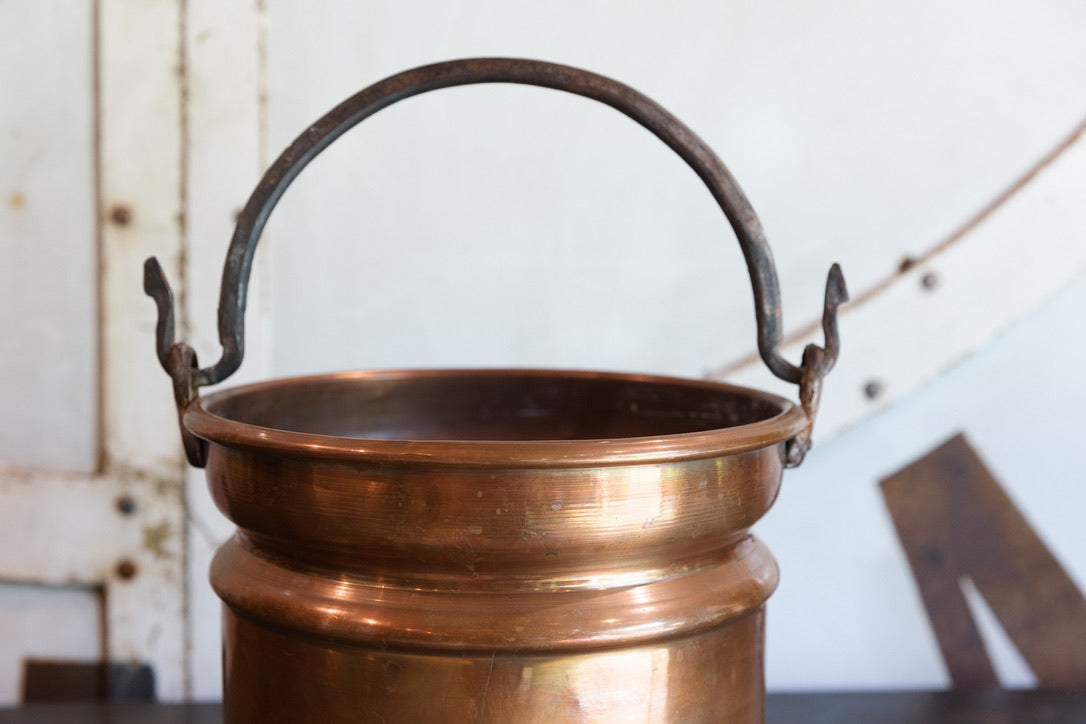 19th Century French Copper Pot 2A French & Sons