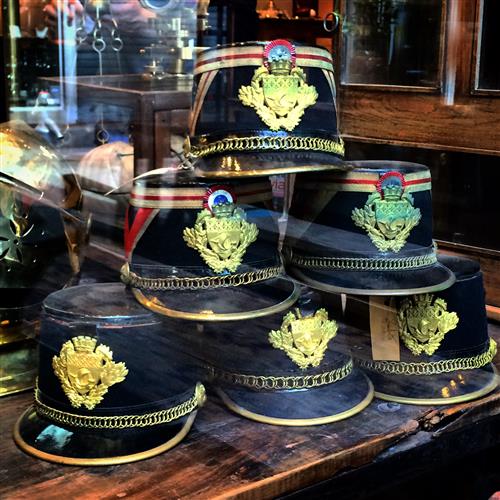 French 1950's Military Hats