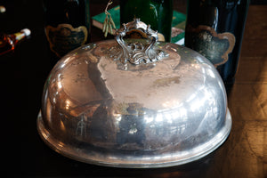 Vintage French Silver Plated Domes