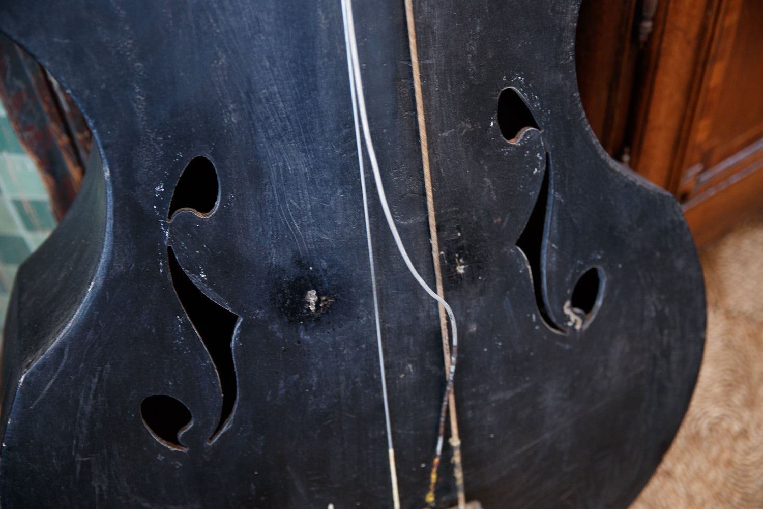 Vintage French Double Bass Instrument