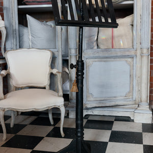 French Napoleon III Ebonised Music Stand