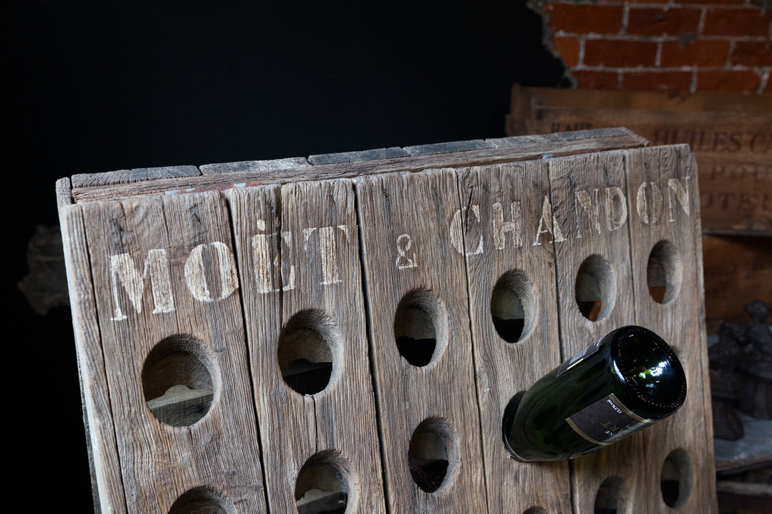 Vintage French Riddling Rack – French & Sons