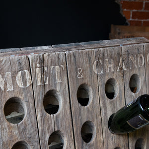 Vintage French Riddling Rack