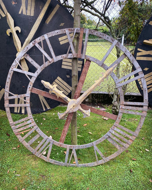 Fantastic 19th Century French Industrial Clock Tower Faces