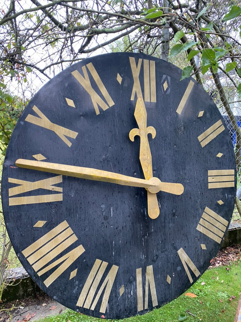 Fantastic 19th Century French Industrial Clock Tower Faces