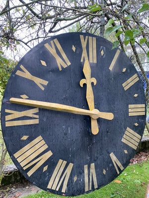 Fantastic 19th Century French Industrial Clock Tower Faces