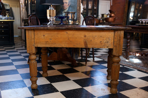 19th Century French Farmhouse Kitchen Block