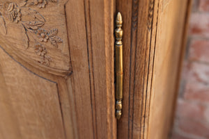 19th Century French Bleached Oak Dresser