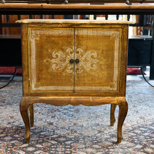 Beautiful Italian Florentine Bedside/Side Table