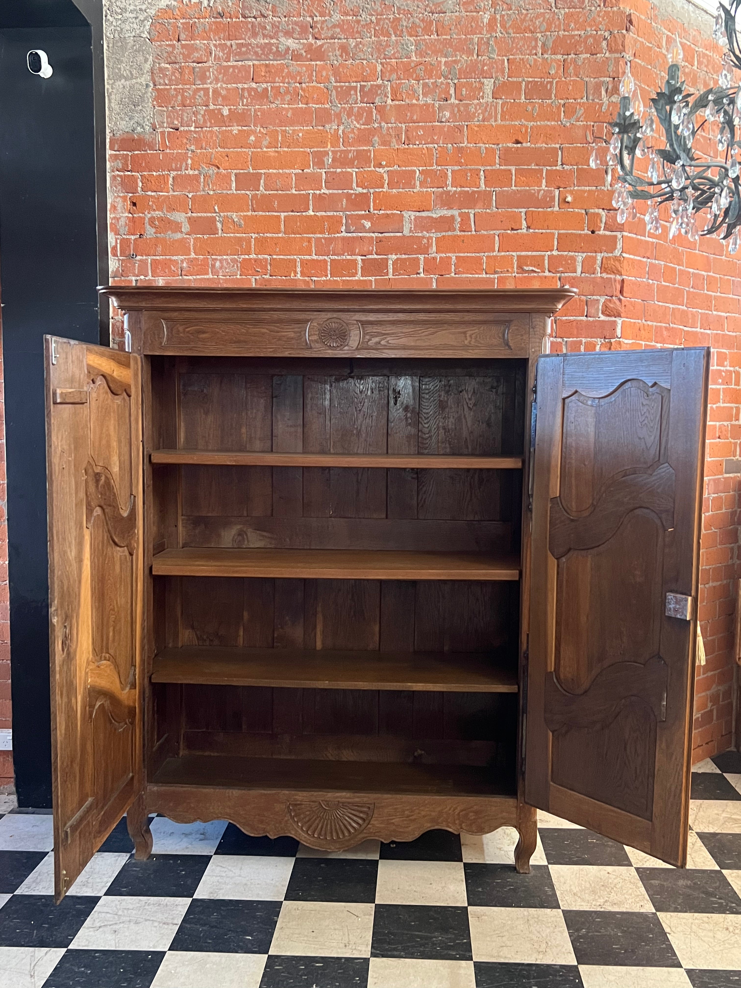 19th Century French Oak Armoire ~ No 2