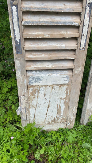 Huge Vintage French Shutters