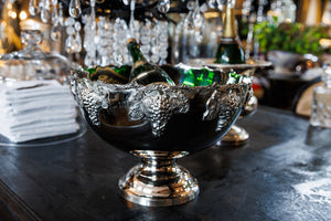 Large English Silver Plated Champagne Bowl