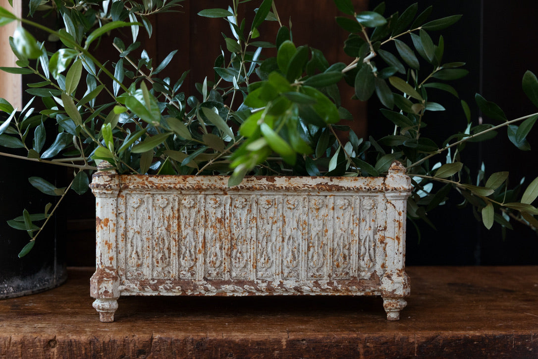 19th Century French Cast Iron Jardinière Planter ~ No 2