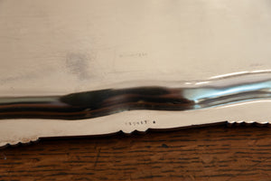 Vintage Belgian Wiskemann Silver Plated Tray