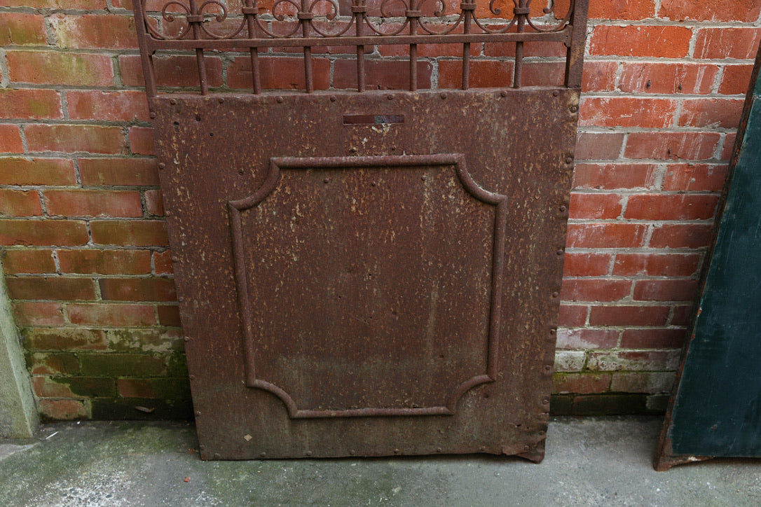Beautiful French 19th Century Cast Iron Gate