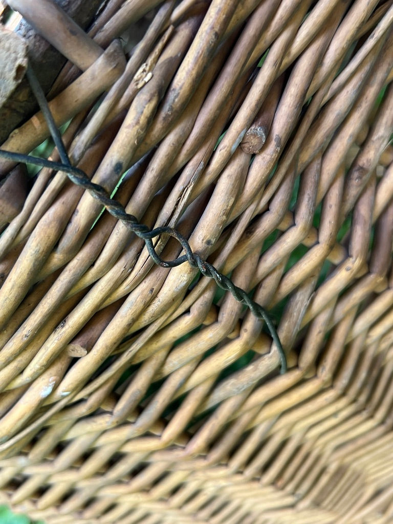 Vintage French Market Basket ~ No B