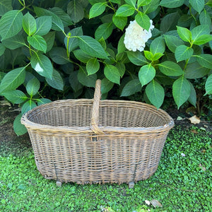 Vintage French Market Basket ~ No B