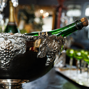 Large English Silver Plated Champagne Bowl