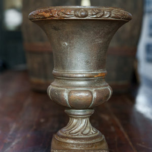 Vintage French Cast Iron Urn ~ No 1