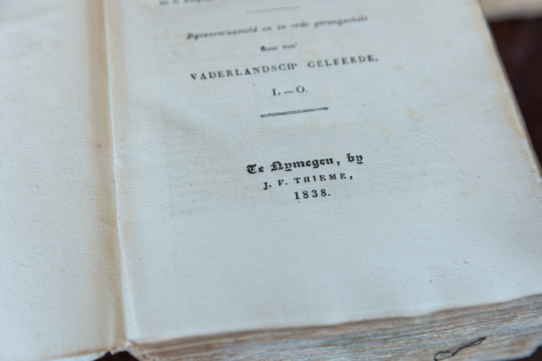 Antique Book Collection ~ Dictionary's of Arts & Sciences – French & Sons