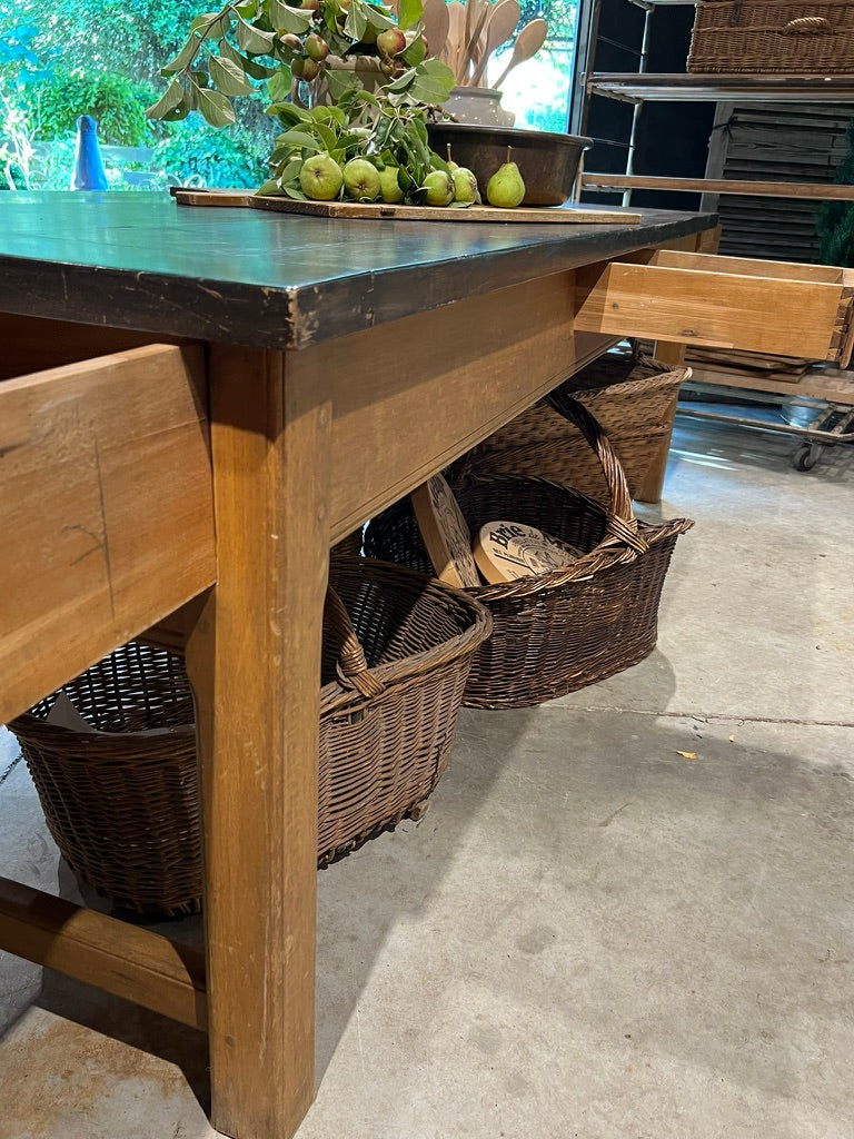 French Farmhouse Kitchen Work Table/Island