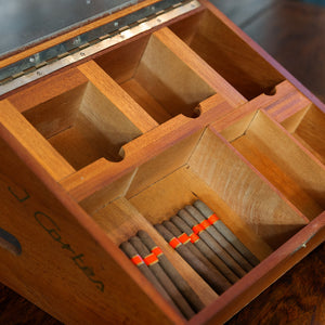 1970's J.Cortes Cigar Box