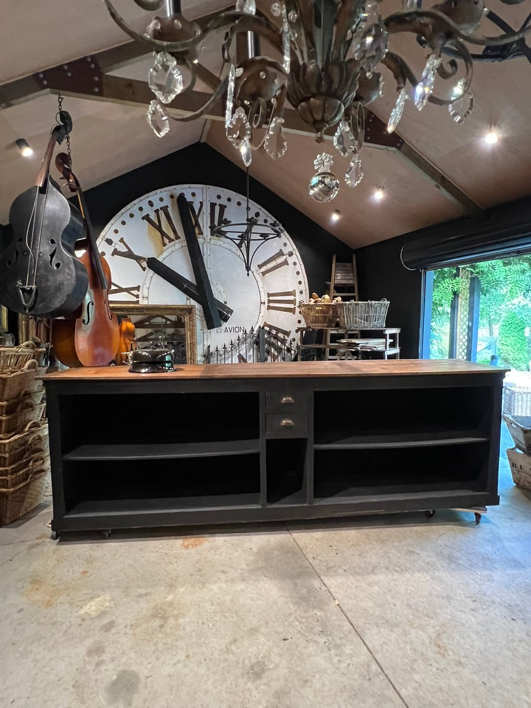 Fabulous Large ~ 1930's French Bistro/Cafe Counter