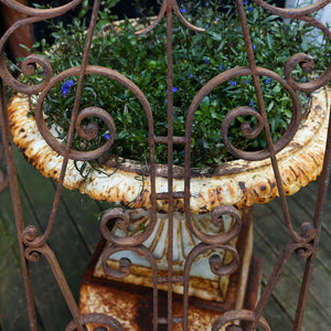 Lovely Vintage French Cast Iron Grill