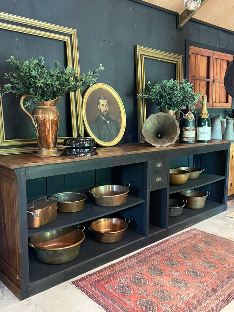 Fabulous Large ~ 1930's French Bistro/Cafe Counter