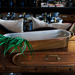 Vintage French Copper Poacher ~ No 90