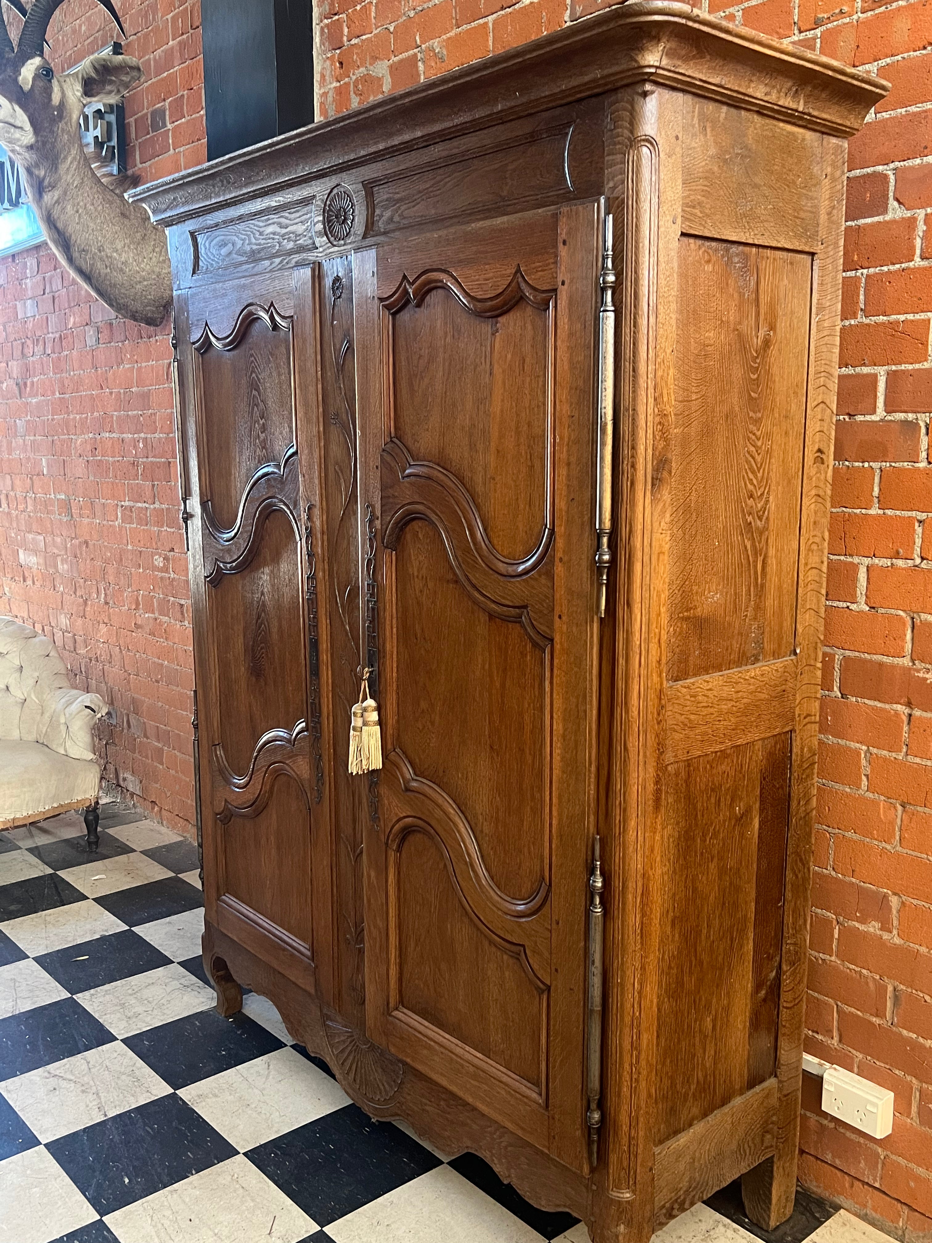 19th Century French Oak Armoire ~ No 2