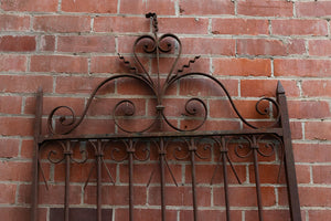 Beautiful French 19th Century Cast Iron Gate