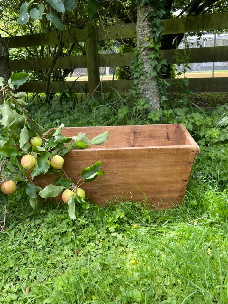 Vintage French Wooden Crate/Trug