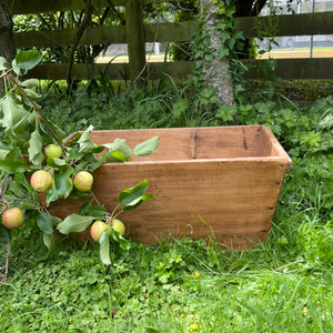 Vintage French Wooden Crate/Trug