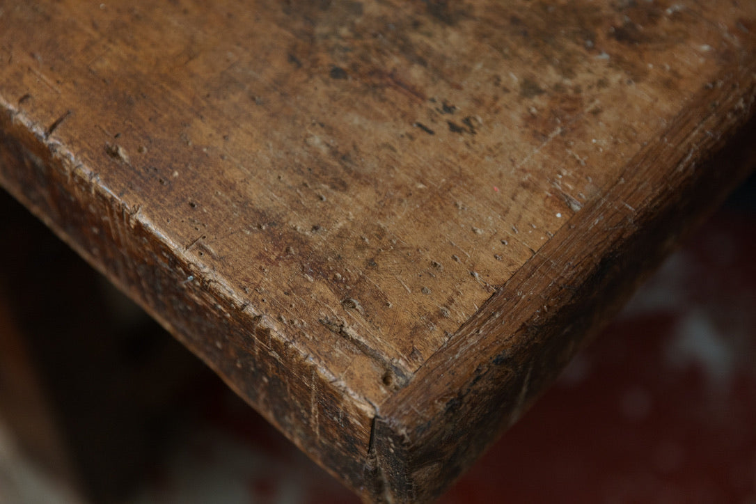 1930's French Workbench/Console ~ Natural