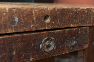 1930's French Workbench/Console ~ Natural