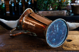 Gorgeous Large Antique French Copper Jug ~ No 90