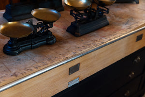 Vintage French Industrial Butchers Block