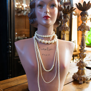 1940's French Boutique Display Bust