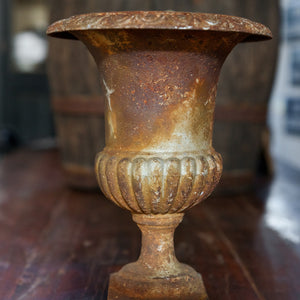 Vintage French Cast Iron Urn ~ No 2