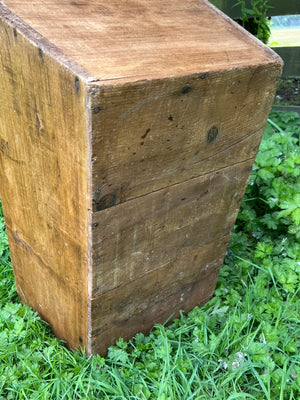 Vintage French Wooden Crate/Trug