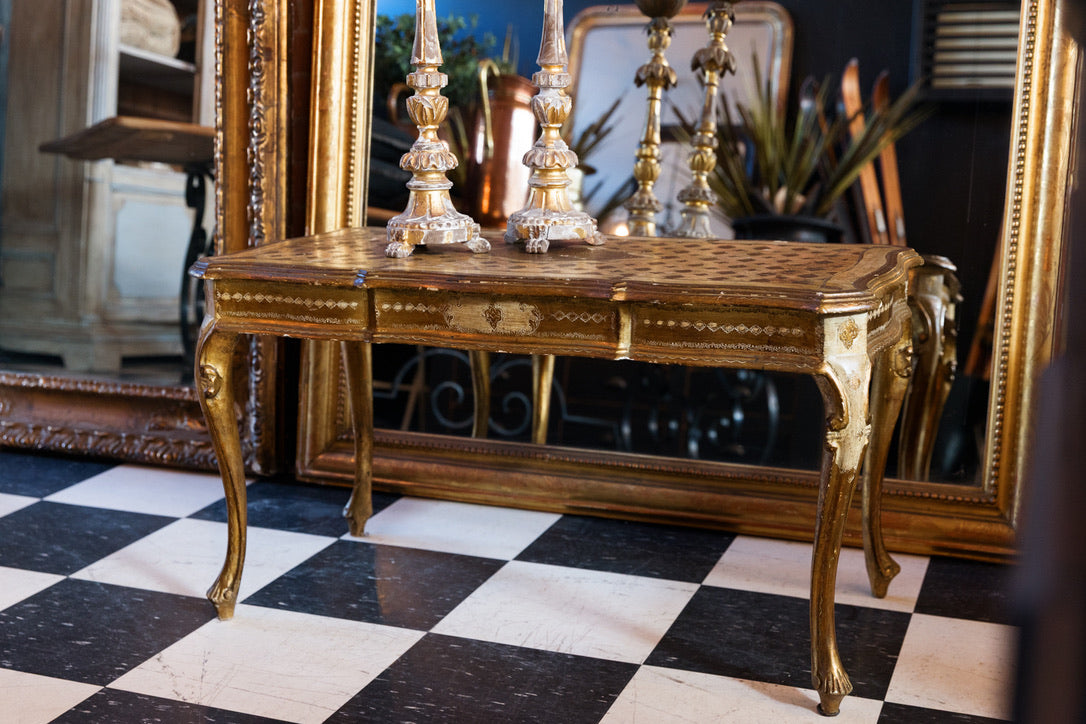 French Florentine Salon Table