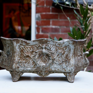 Antique French Cast Iron Jardiniere ~ No 2