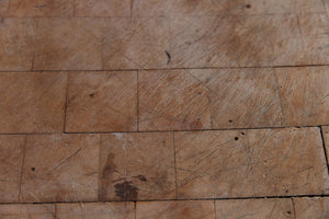 Vintage French Industrial Butchers Block