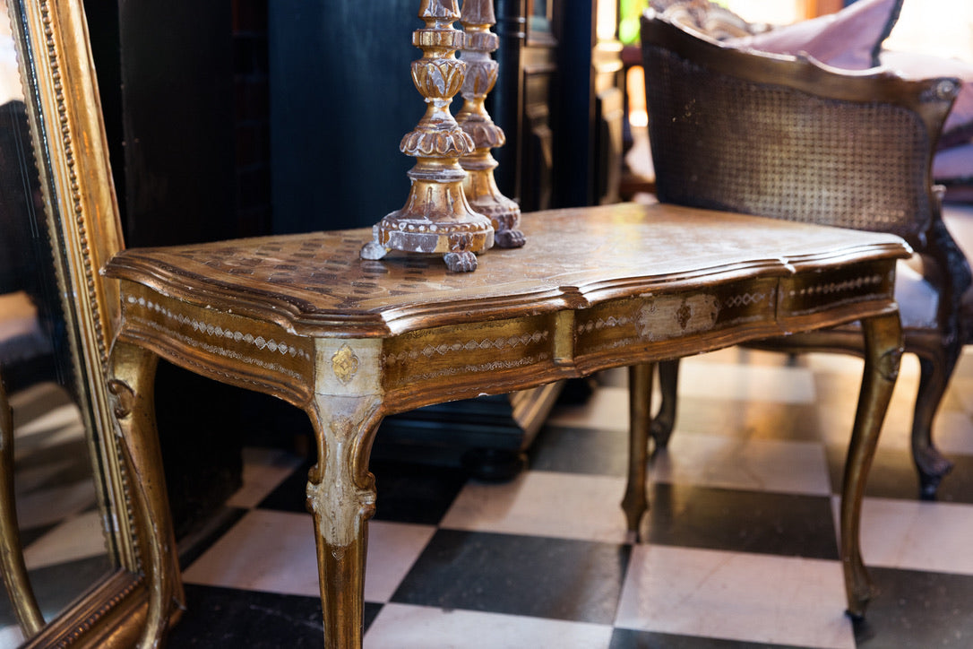 French Florentine Salon Table