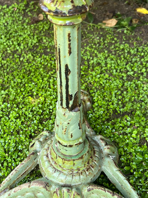 French Bistro Table ~ French Green Base