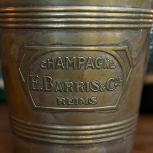 Antique French Champagne Bucket ~ Reims